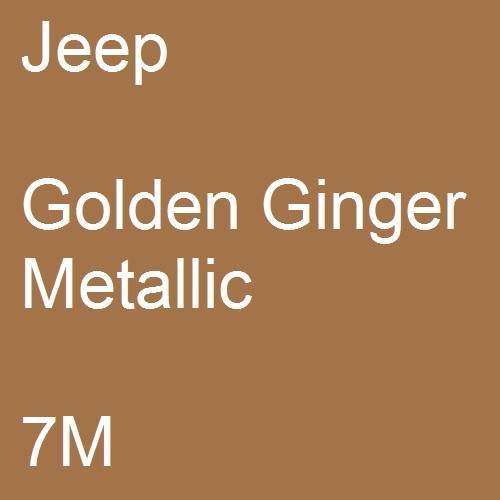 Jeep, Golden Ginger Metallic, 7M.